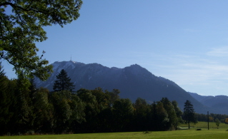 Foto der Berge bei Immenstadt